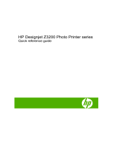 HP DesignJet Z3200 Photo Printer series Reference guide