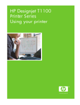 HP DesignJet T1100 MFP series User manual