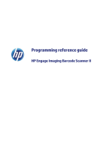 HP Engage Imaging Barcode Scanner II Reference guide