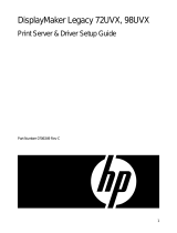 HP ColorSpan Legacy Printers Installation guide