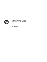 HP t620 Flexible Thin Client User guide