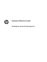 HP EliteDesk 705 G4 Base Model Workstation Edition Reference guide