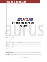 Aurus PN-19RF User manual