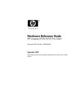HP Compaq t5725 Thin Client Reference guide