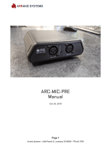 Arrakis Systems ARC-MIC-PRE User manual