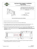 Artillian 3pt Quick Hitch Adapter Installation guide