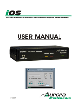Aurora Multimedia RS-232 User manual