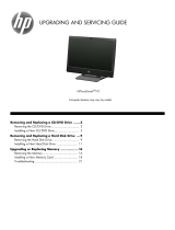 HP TouchSmart 610-1100 Desktop PC series User guide