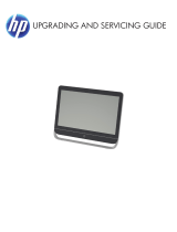 HP Pavilion Touch 23-f300 All-in-One Desktop PC series User manual