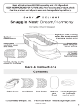 BABY DELIGHT Snuggle Nest Dream Care Instructions