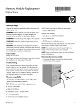 HP ENVY 750-500 Desktop PC series Operating instructions