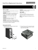 HP Slimline 260-a000 Desktop PC series Operating instructions