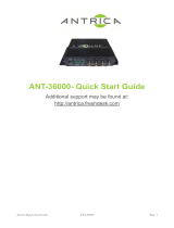 Antrica ANT-36000 Quick start guide