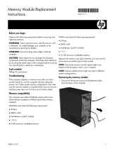 HP Pavilion 560-p100 Desktop PC series Operating instructions