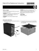 HP Pavilion 560-p000 Desktop PC series Operating instructions