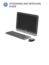 HP 18-5000 All-in-One Desktop PC series User manual