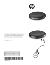 HP USB Speaker Phone Quick setup guide