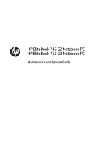 HP EliteBook 745 G2 Notebook PC User guide