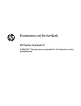 HP Pavilion 15-bc400 Notebook PC series User guide