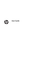 HP Pavilion 17-g200 Notebook PC series (Touch) User guide