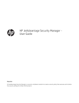 HP JetAdvantage Security Manager 250 Device E-LTU User guide