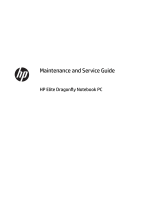 HP Elite Dragonfly Notebook PC Maintenance & Service Guide