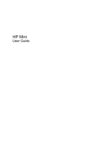 HP Mini 1103 User guide