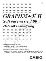 Casio GRAPH35+EII Operating instructions