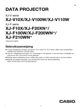 Casio XJ-V10X, XJ-V100W, XJ-V110W Owner's manual
