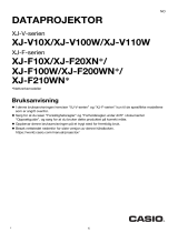 Casio XJ-F10X, XJ-F20XN, XJ-F100W, XJ-F200WN, XJ-F210WN User guide
