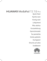 Huawei MEDIAPAD T2 7.0 PRO Quick start guide