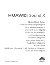 Huawei Sound X Quick start guide