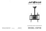 Apollo Enclosures CM708 Quick Manual