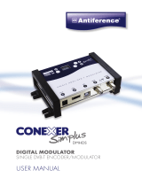 ANTIFERENCE CONEXER Simplus DMHDS User manual