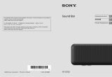 Sony HT-G700 User manual