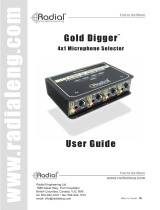 Radial Engineering Gold Digger User manual