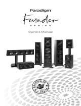 Paradigm Founder 80F User manual