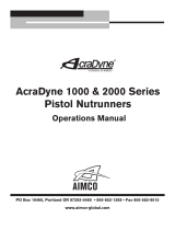 Aimco AcraDyne 1000 Series Operating instructions