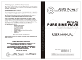 AIMS AIMS Power PWRI150024S User manual
