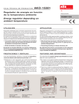 AKO Energy regulator depending on ambient temperature AKO-15301 User manual