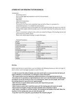 Atten AT858D+ User manual