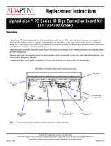 Adaptive AlphaVision III PC Series Installation guide