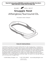 BABY DELIGHT Snuggle Nest Afterglow User manual