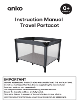ANKO Travel Portacot User manual