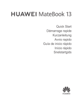 Huawei MateBook 13 Quick start guide