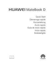 Huawei MateBook D 14 AMD Quick start guide