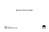 Huawei WiFi AX3 (Quad-core) Quick start guide