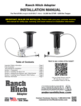 Andersen Hitches Ranch Hitch 3100 Installation guide