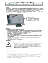 Baer M-Bus AMR Interface E350 User manual