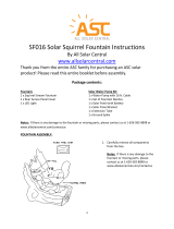 ASC SF016 Operating instructions